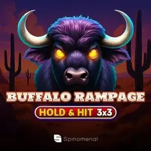 Bison furieux aux yeux rouges sur fond pourpre