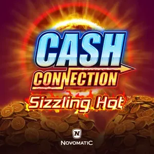 Lettres Cash Connection sur fond de braises