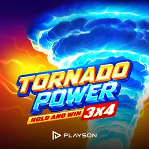 Tornade bleue tourbillonnant au-dessus des nuages